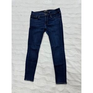 Express‎ Legging Mid Rise Dark Wash Stretch Denim Jeans Womens Size 6S